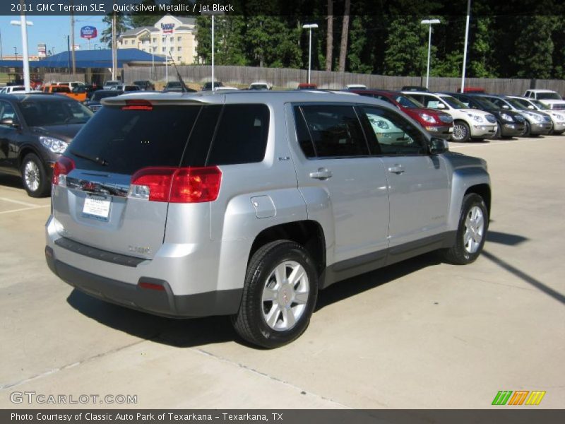 Quicksilver Metallic / Jet Black 2011 GMC Terrain SLE