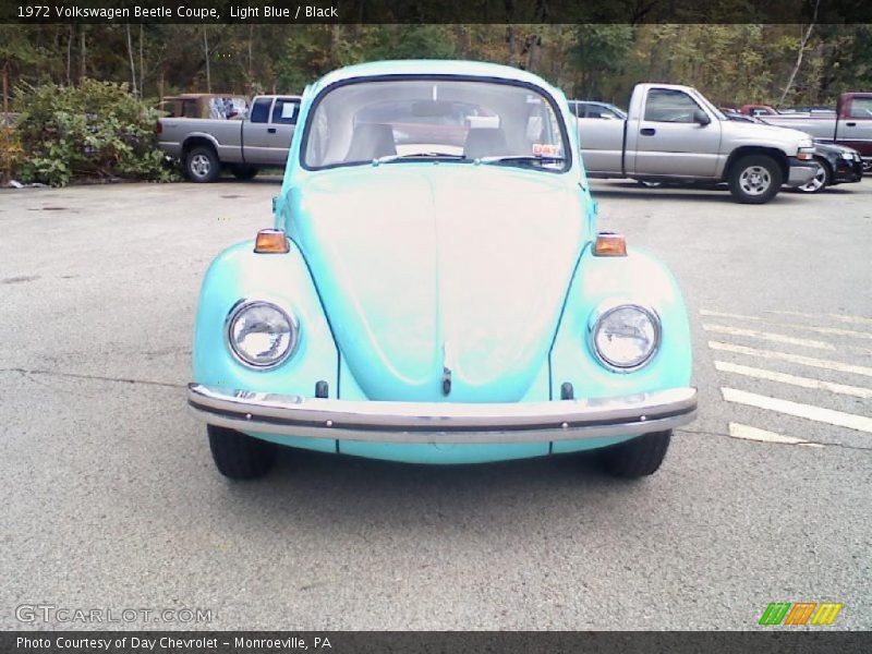 Light Blue / Black 1972 Volkswagen Beetle Coupe