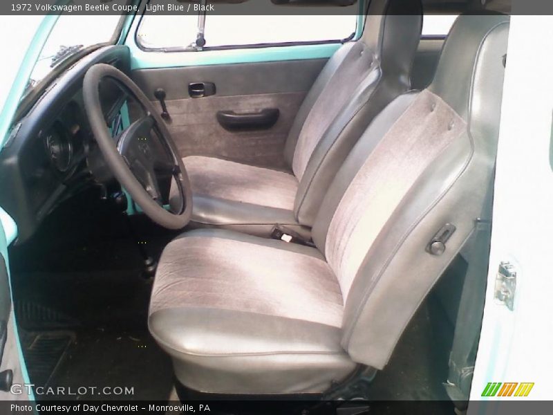 Light Blue / Black 1972 Volkswagen Beetle Coupe