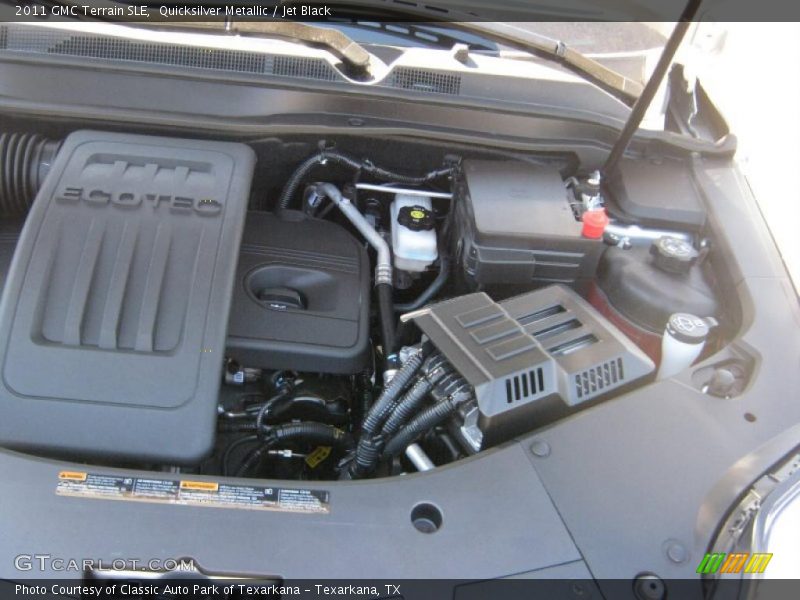 Quicksilver Metallic / Jet Black 2011 GMC Terrain SLE