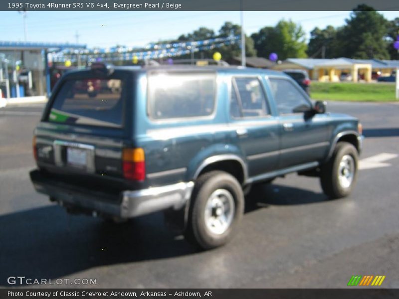 Evergreen Pearl / Beige 1995 Toyota 4Runner SR5 V6 4x4