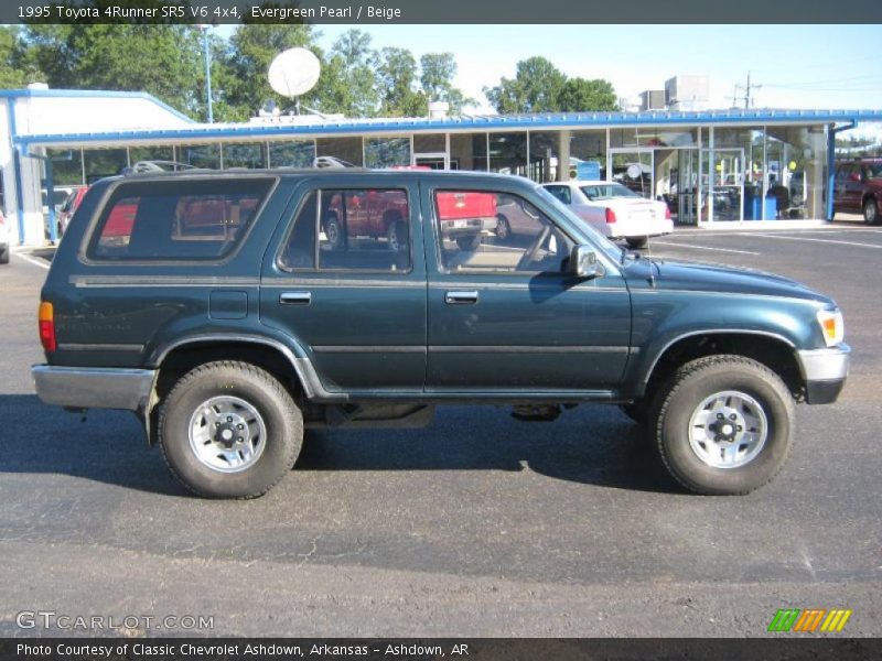 Evergreen Pearl / Beige 1995 Toyota 4Runner SR5 V6 4x4