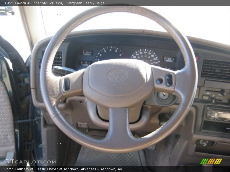 Evergreen Pearl / Beige 1995 Toyota 4Runner SR5 V6 4x4