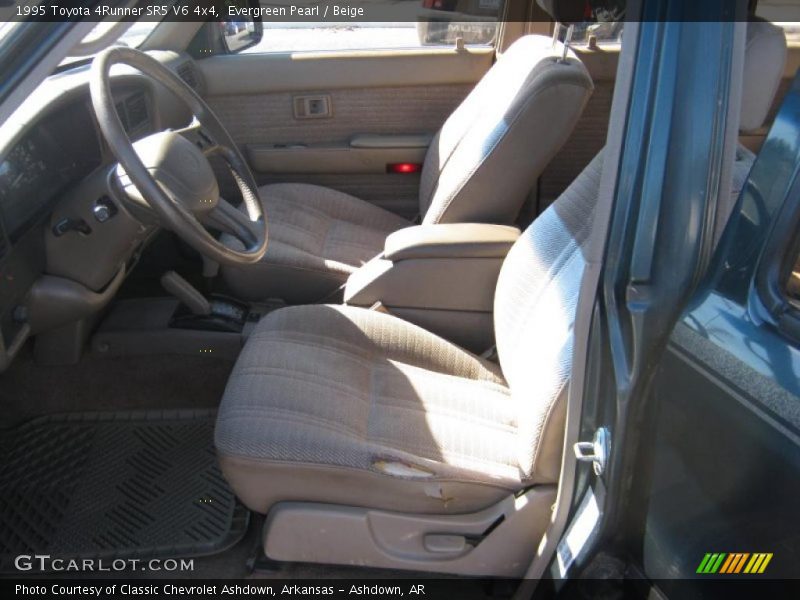 Evergreen Pearl / Beige 1995 Toyota 4Runner SR5 V6 4x4
