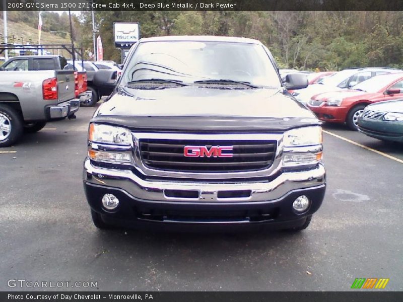 Deep Blue Metallic / Dark Pewter 2005 GMC Sierra 1500 Z71 Crew Cab 4x4