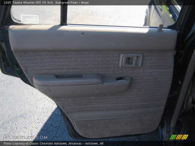 Evergreen Pearl / Beige 1995 Toyota 4Runner SR5 V6 4x4