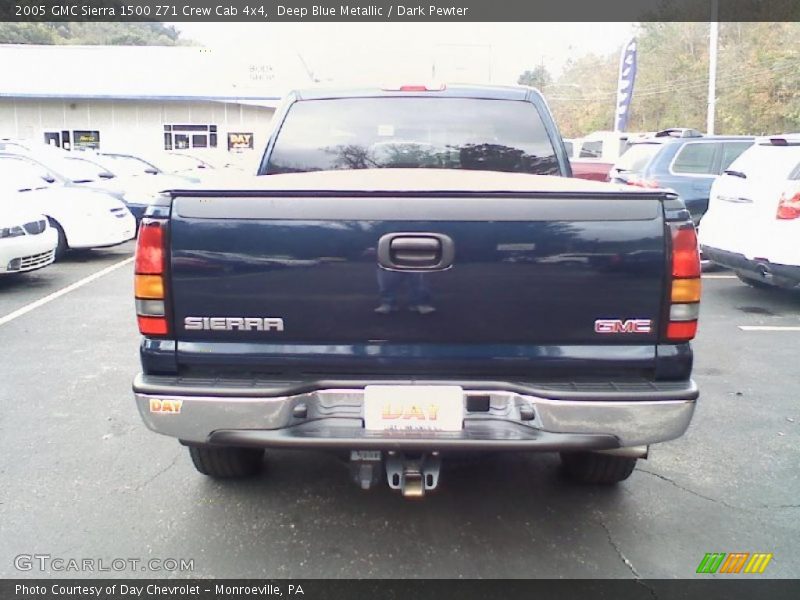 Deep Blue Metallic / Dark Pewter 2005 GMC Sierra 1500 Z71 Crew Cab 4x4
