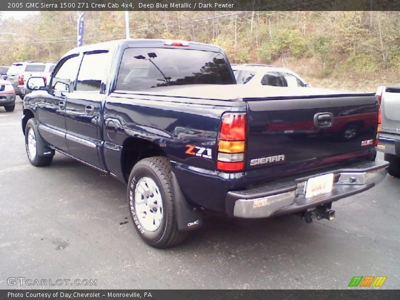 Deep Blue Metallic / Dark Pewter 2005 GMC Sierra 1500 Z71 Crew Cab 4x4