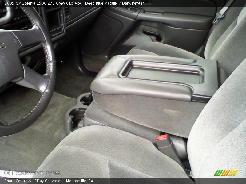 Deep Blue Metallic / Dark Pewter 2005 GMC Sierra 1500 Z71 Crew Cab 4x4