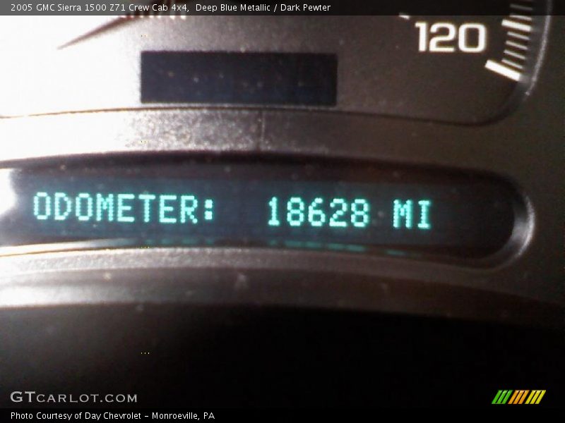 Deep Blue Metallic / Dark Pewter 2005 GMC Sierra 1500 Z71 Crew Cab 4x4