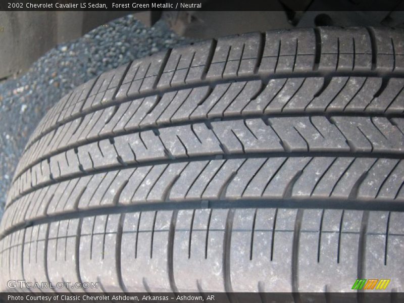 Forest Green Metallic / Neutral 2002 Chevrolet Cavalier LS Sedan