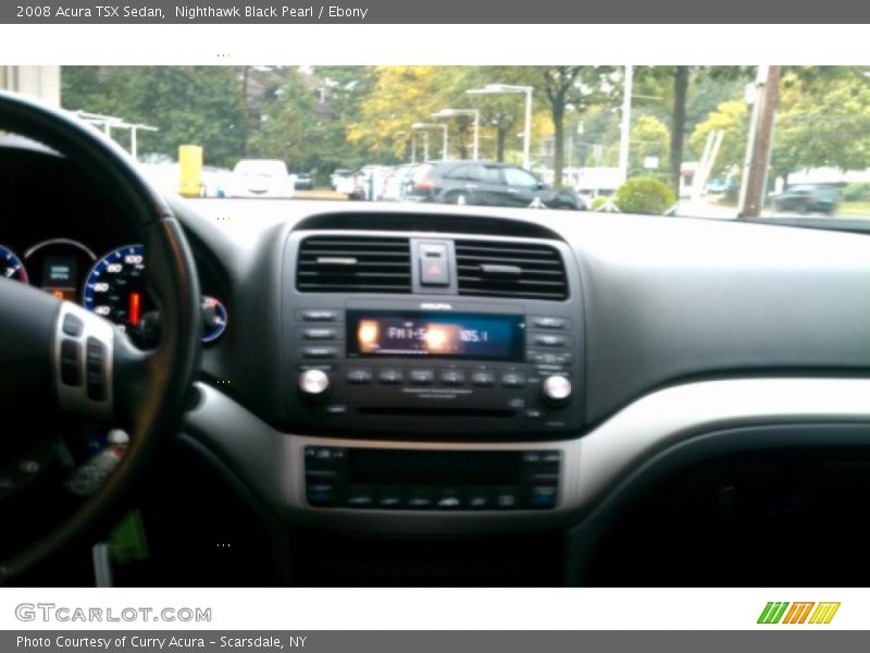 Nighthawk Black Pearl / Ebony 2008 Acura TSX Sedan