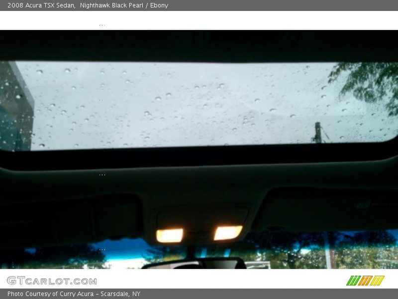 Nighthawk Black Pearl / Ebony 2008 Acura TSX Sedan