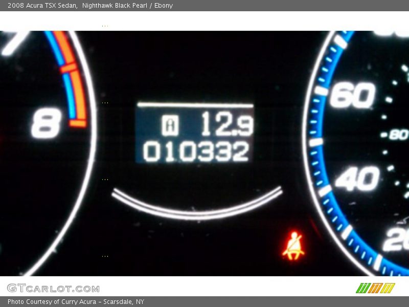 Nighthawk Black Pearl / Ebony 2008 Acura TSX Sedan
