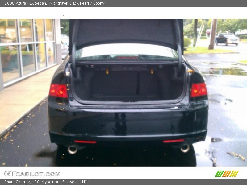 Nighthawk Black Pearl / Ebony 2008 Acura TSX Sedan
