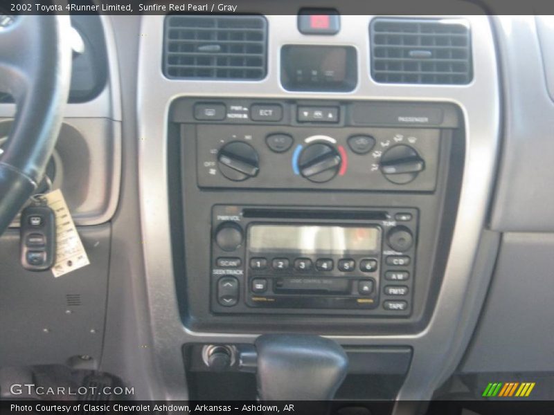 Sunfire Red Pearl / Gray 2002 Toyota 4Runner Limited