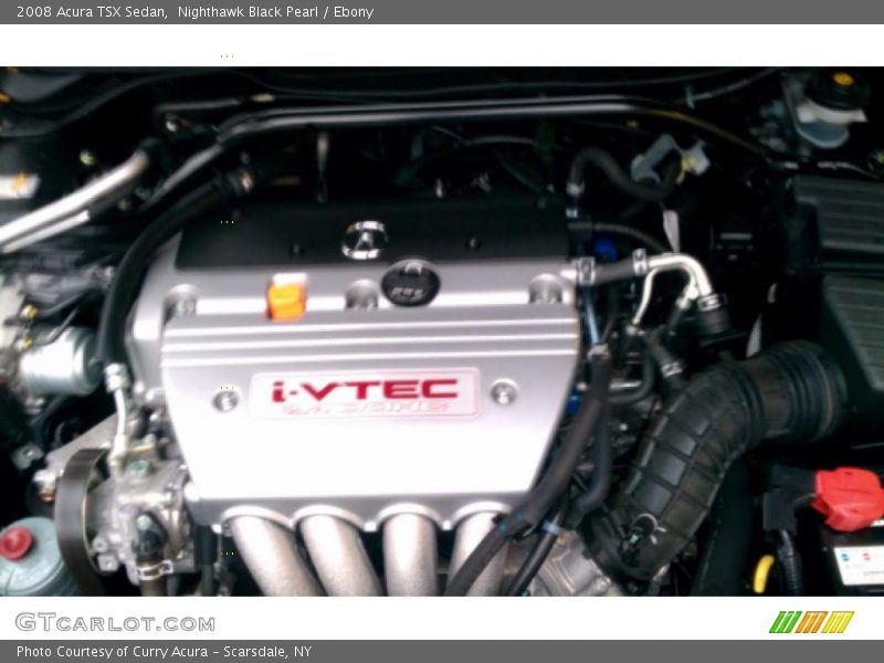 Nighthawk Black Pearl / Ebony 2008 Acura TSX Sedan