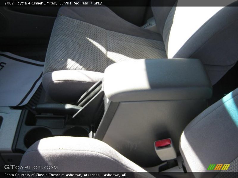 Sunfire Red Pearl / Gray 2002 Toyota 4Runner Limited