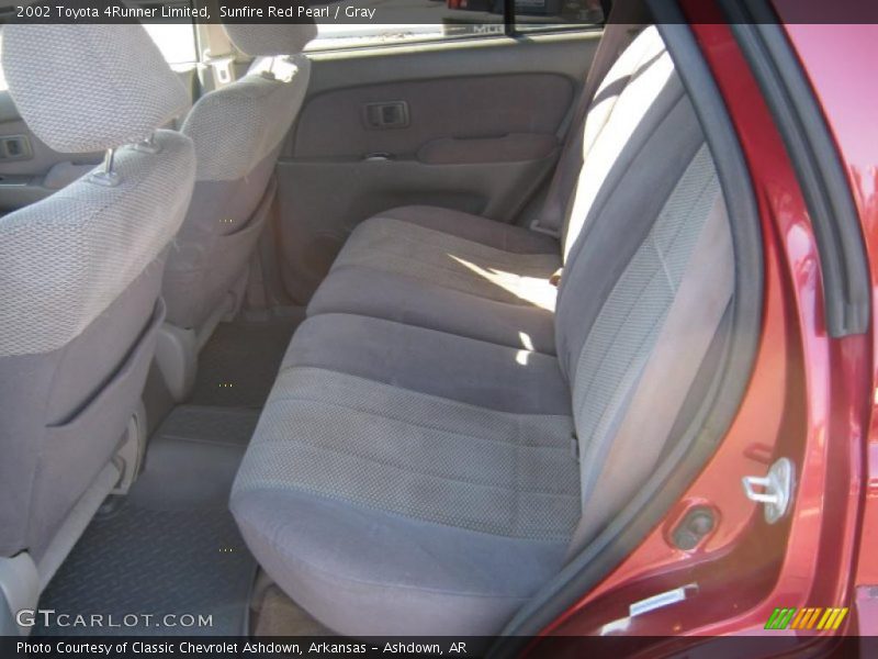 Sunfire Red Pearl / Gray 2002 Toyota 4Runner Limited
