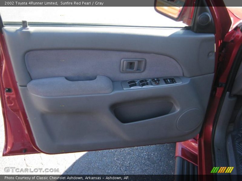 Sunfire Red Pearl / Gray 2002 Toyota 4Runner Limited
