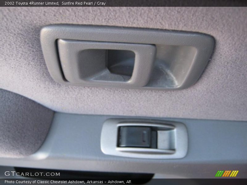 Sunfire Red Pearl / Gray 2002 Toyota 4Runner Limited