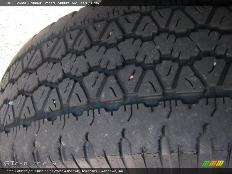 Sunfire Red Pearl / Gray 2002 Toyota 4Runner Limited