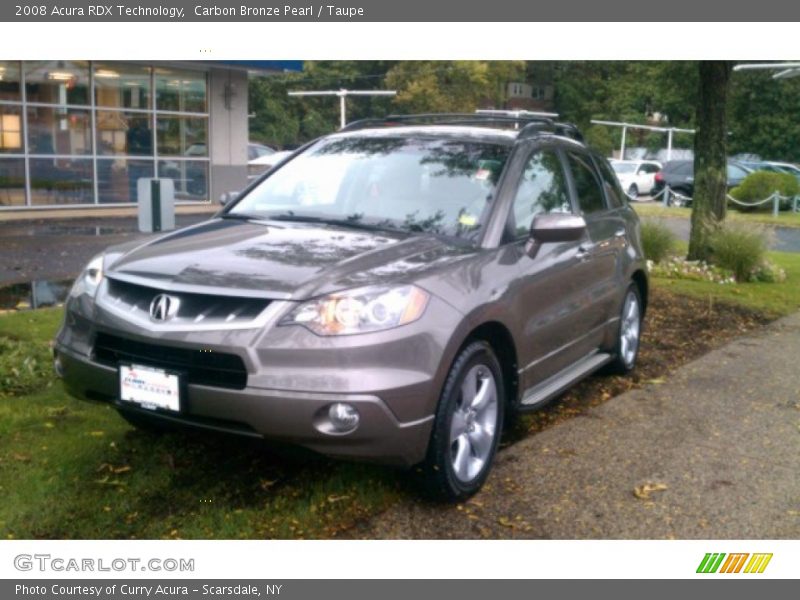 Carbon Bronze Pearl / Taupe 2008 Acura RDX Technology
