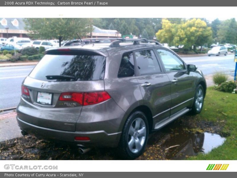 Carbon Bronze Pearl / Taupe 2008 Acura RDX Technology