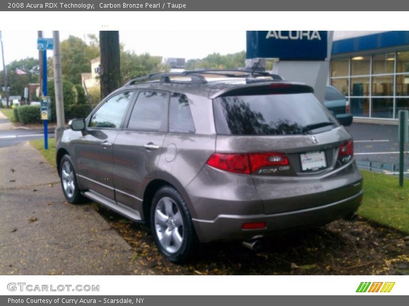 Carbon Bronze Pearl / Taupe 2008 Acura RDX Technology