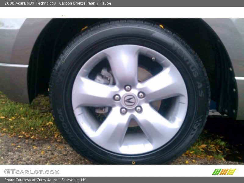 Carbon Bronze Pearl / Taupe 2008 Acura RDX Technology