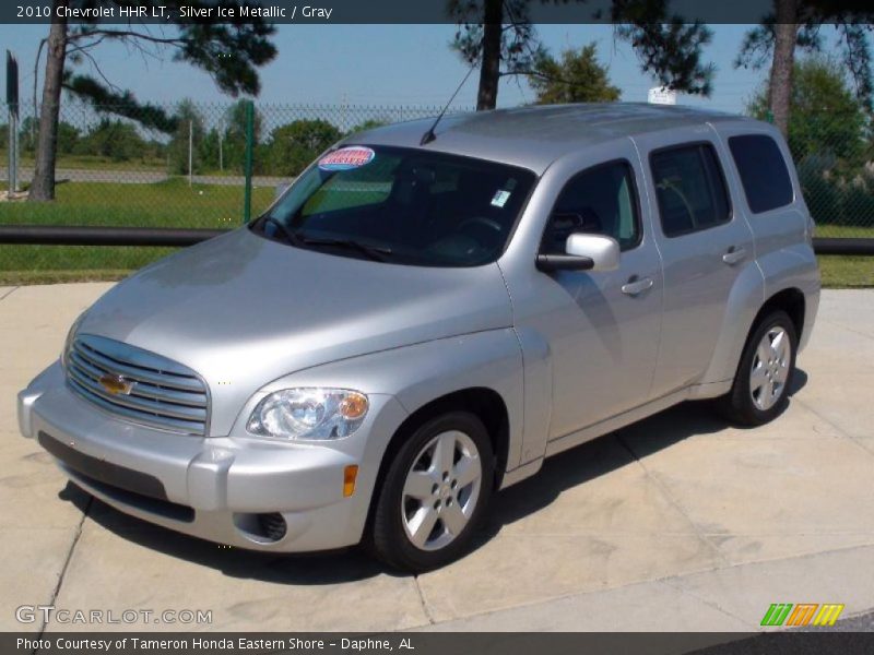 Silver Ice Metallic / Gray 2010 Chevrolet HHR LT