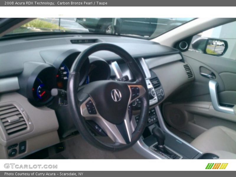Carbon Bronze Pearl / Taupe 2008 Acura RDX Technology