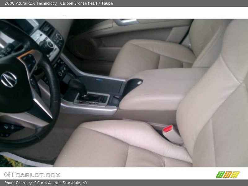 Carbon Bronze Pearl / Taupe 2008 Acura RDX Technology