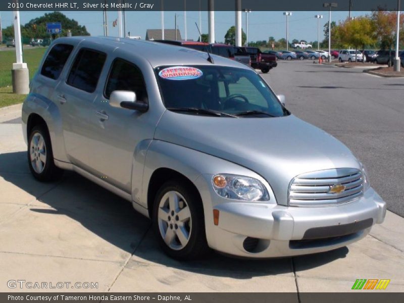 Silver Ice Metallic / Gray 2010 Chevrolet HHR LT