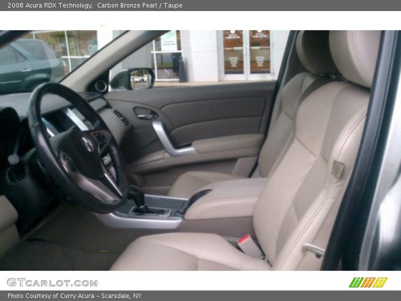 Carbon Bronze Pearl / Taupe 2008 Acura RDX Technology