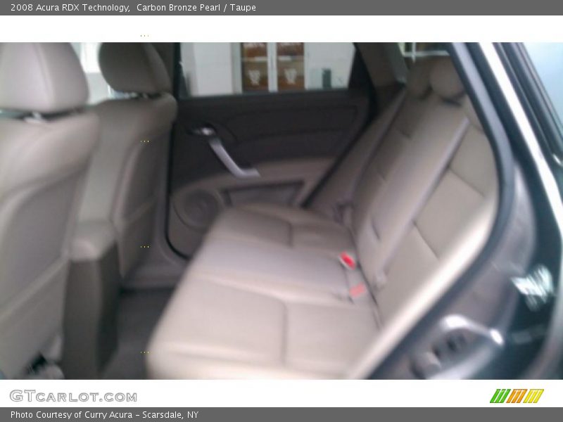 Carbon Bronze Pearl / Taupe 2008 Acura RDX Technology