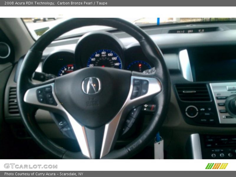 Carbon Bronze Pearl / Taupe 2008 Acura RDX Technology