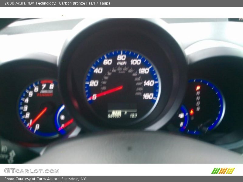 Carbon Bronze Pearl / Taupe 2008 Acura RDX Technology