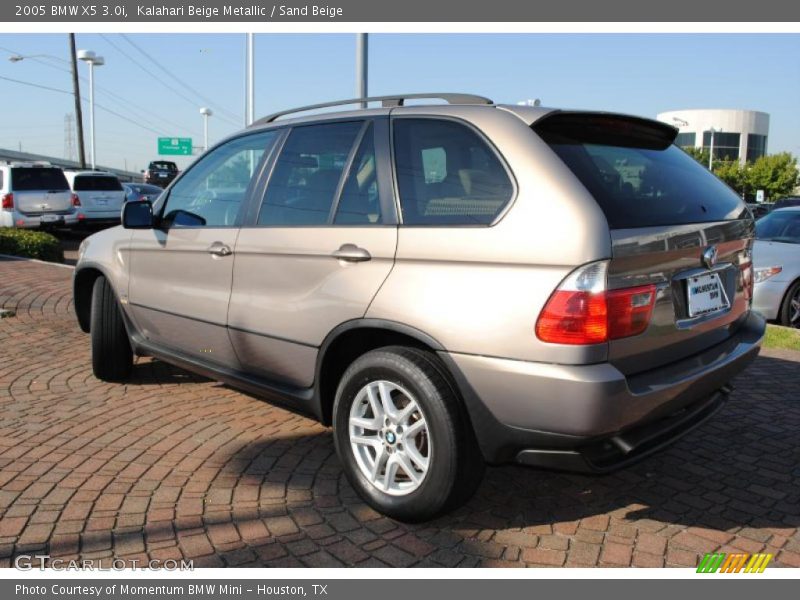Kalahari Beige Metallic / Sand Beige 2005 BMW X5 3.0i