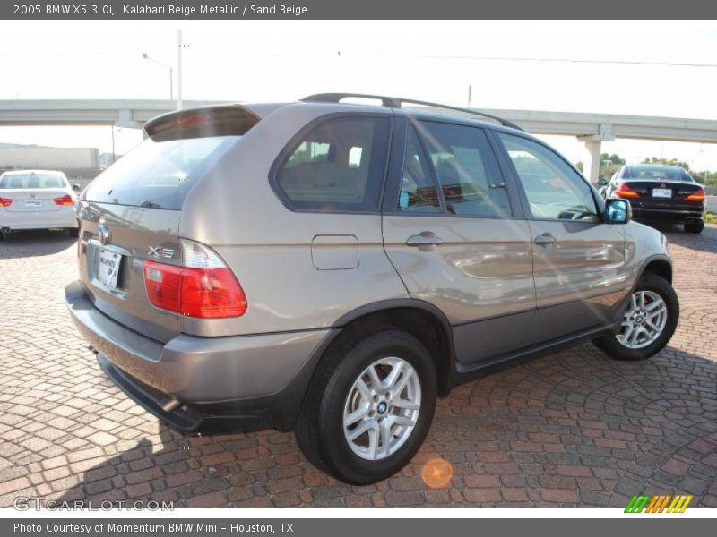 Kalahari Beige Metallic / Sand Beige 2005 BMW X5 3.0i