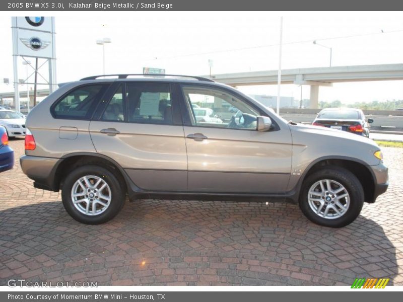 Kalahari Beige Metallic / Sand Beige 2005 BMW X5 3.0i