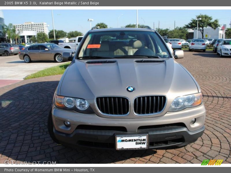 Kalahari Beige Metallic / Sand Beige 2005 BMW X5 3.0i