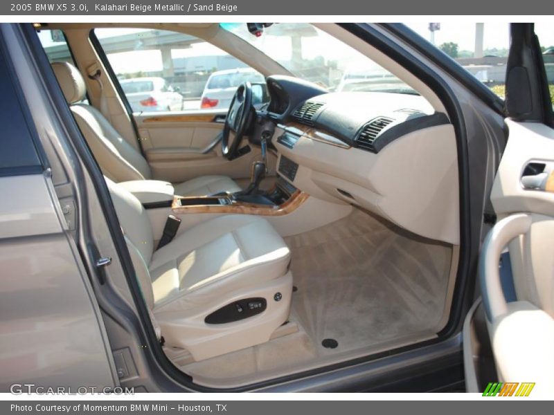 Kalahari Beige Metallic / Sand Beige 2005 BMW X5 3.0i