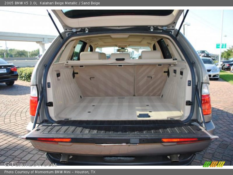 Kalahari Beige Metallic / Sand Beige 2005 BMW X5 3.0i
