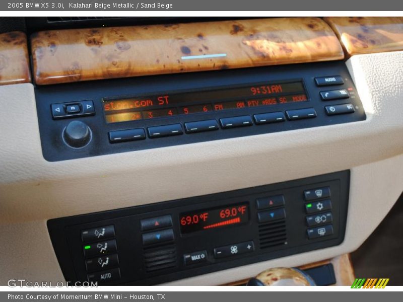 Kalahari Beige Metallic / Sand Beige 2005 BMW X5 3.0i