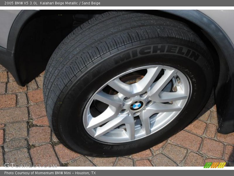Kalahari Beige Metallic / Sand Beige 2005 BMW X5 3.0i