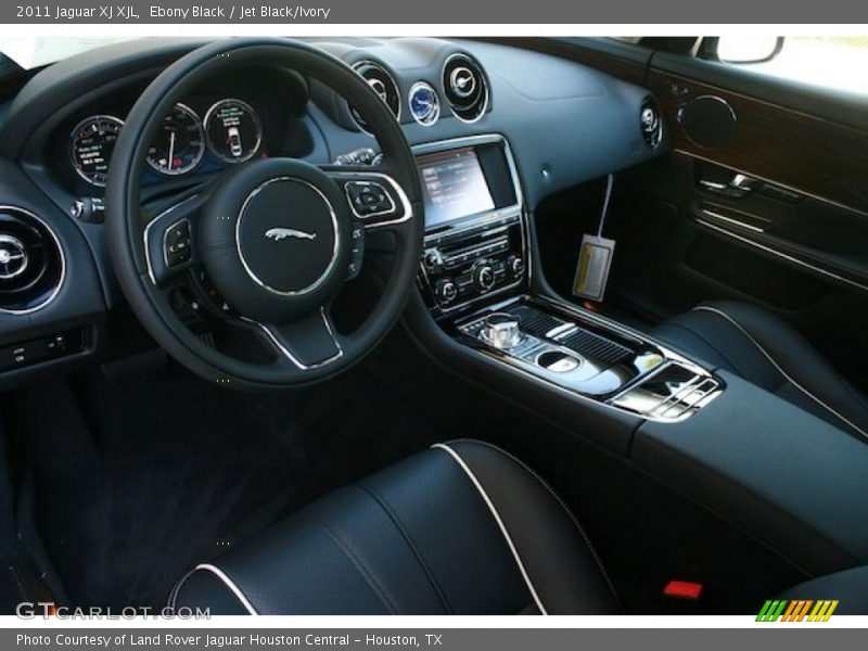  2011 XJ XJL Jet Black/Ivory Interior