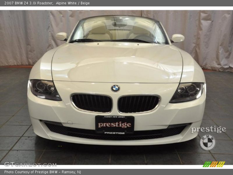 Alpine White / Beige 2007 BMW Z4 3.0i Roadster