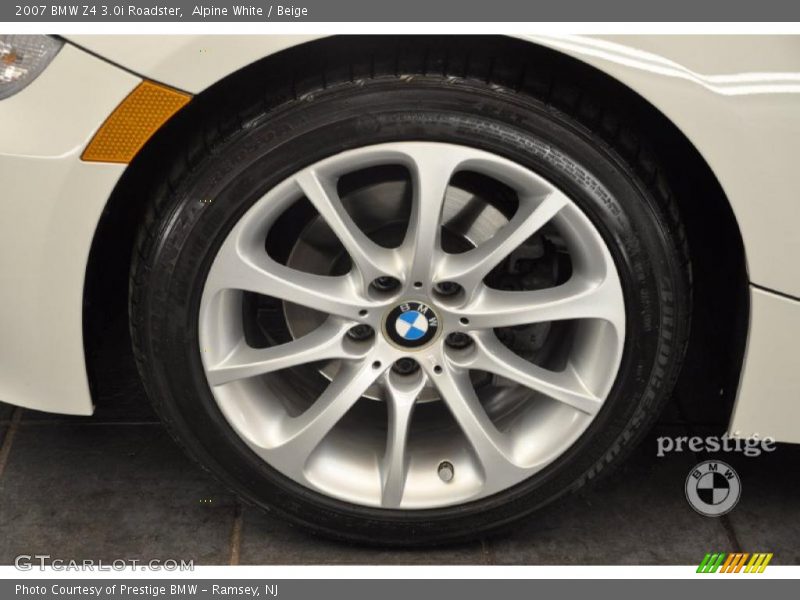 Alpine White / Beige 2007 BMW Z4 3.0i Roadster