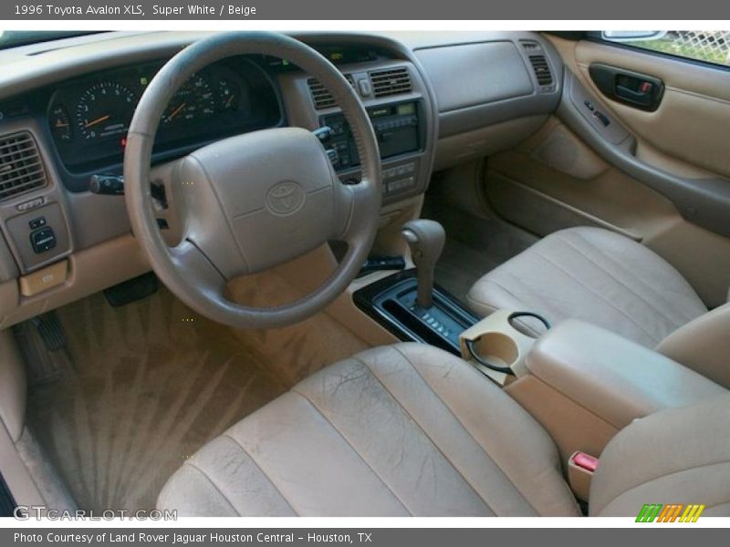 Super White / Beige 1996 Toyota Avalon XLS